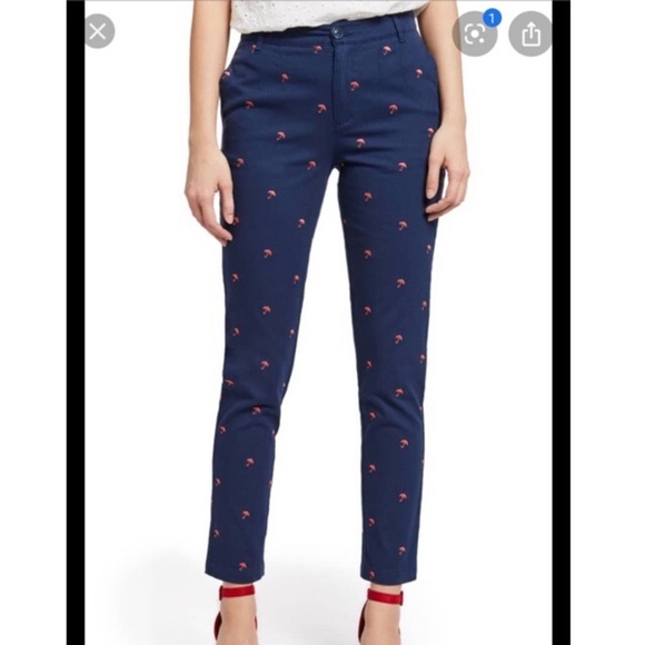 Modcloth Pants - NWT ModCloth Umbrella Print Pants 6